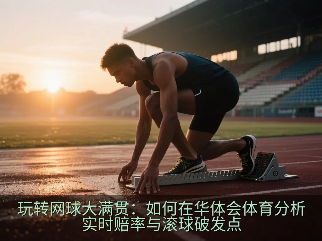 网球场地类型与球员各项数据对比的抽象视觉图，体现数据驱动投注的概念